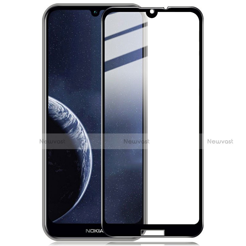 Ultra Clear Full Screen Protector Tempered Glass for Nokia 4.2 Black