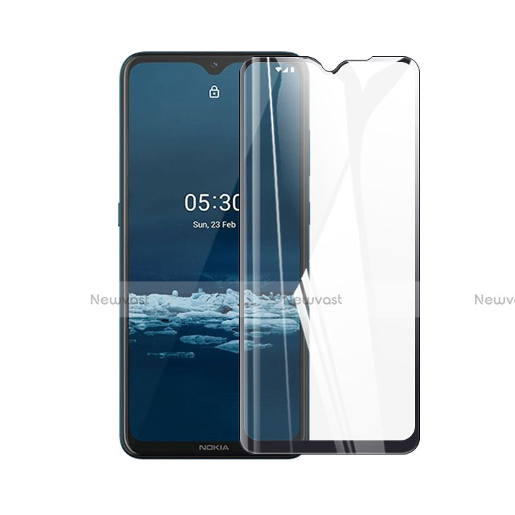 Ultra Clear Full Screen Protector Tempered Glass for Nokia 5.3 Black