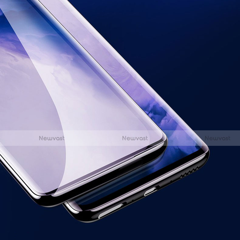 Ultra Clear Full Screen Protector Tempered Glass for OnePlus 7 Pro Black