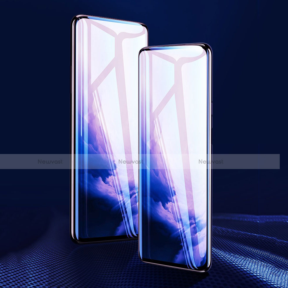 Ultra Clear Full Screen Protector Tempered Glass for OnePlus 7T Pro 5G Black