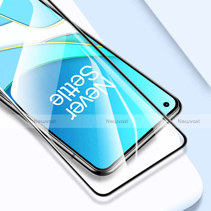 Ultra Clear Full Screen Protector Tempered Glass for OnePlus 8T 5G Black