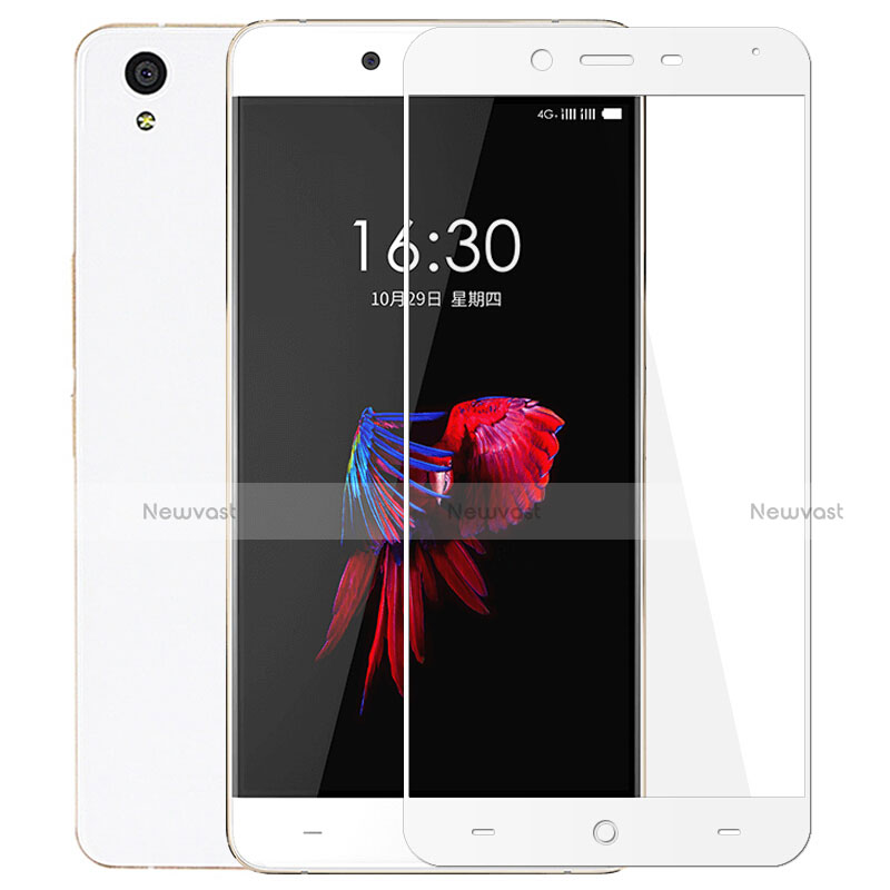 Ultra Clear Full Screen Protector Tempered Glass for OnePlus X White