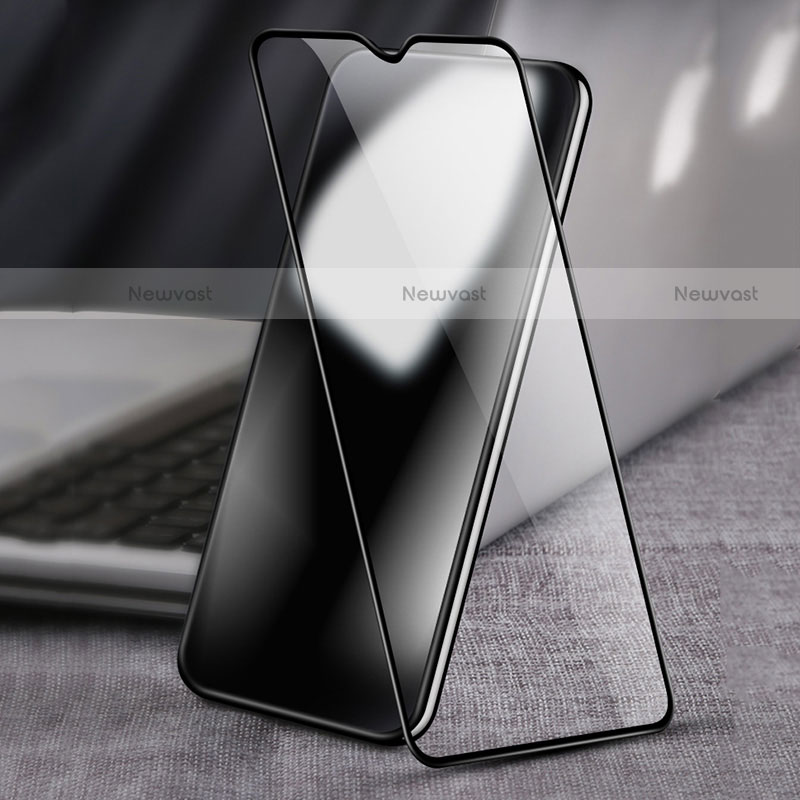Ultra Clear Full Screen Protector Tempered Glass for Oppo A73 5G Black