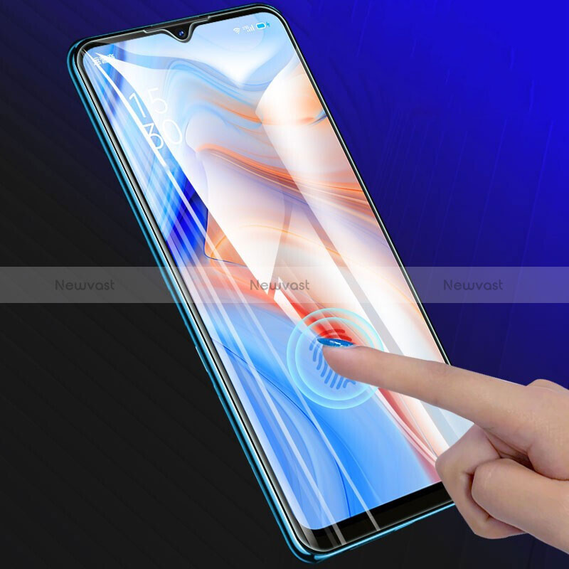 Ultra Clear Full Screen Protector Tempered Glass for Oppo A78 5G Black