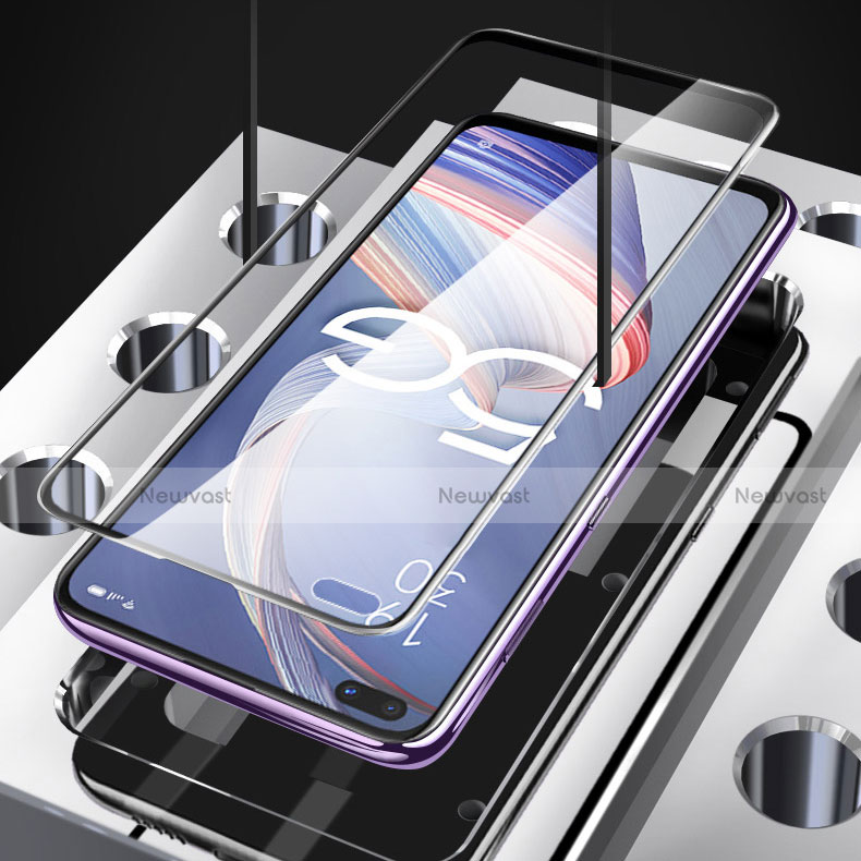 Ultra Clear Full Screen Protector Tempered Glass for Oppo A92s 5G Black