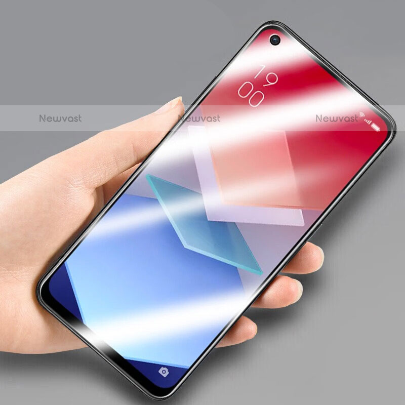 Ultra Clear Full Screen Protector Tempered Glass for Oppo A94 4G Black