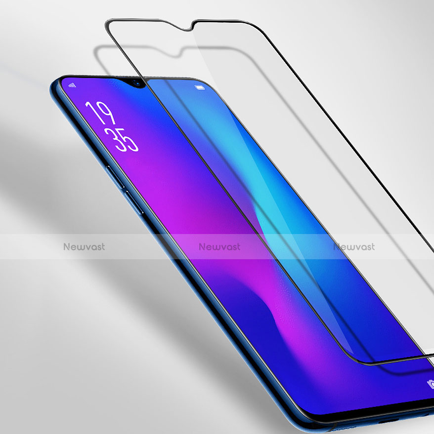 Ultra Clear Full Screen Protector Tempered Glass for Oppo K1 Black