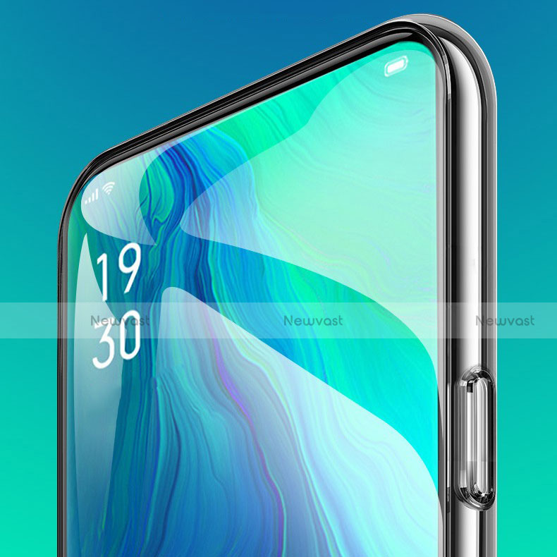 Ultra Clear Full Screen Protector Tempered Glass for Oppo Reno 10X Zoom Black