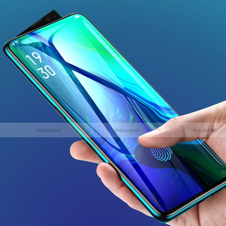 Ultra Clear Full Screen Protector Tempered Glass for Oppo Reno 10X Zoom Black