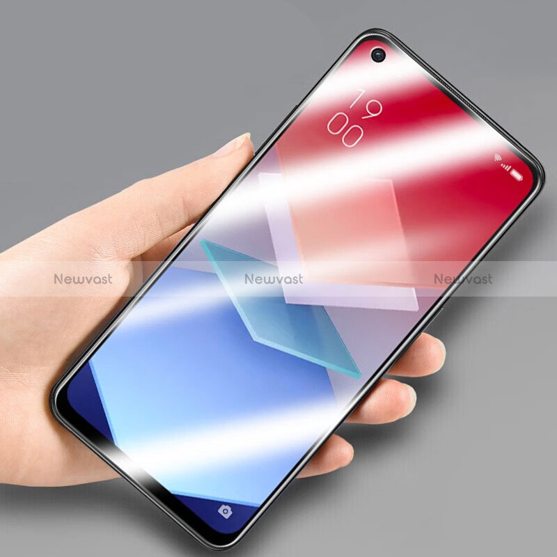 Ultra Clear Full Screen Protector Tempered Glass for Oppo Reno6 Pro 5G Black