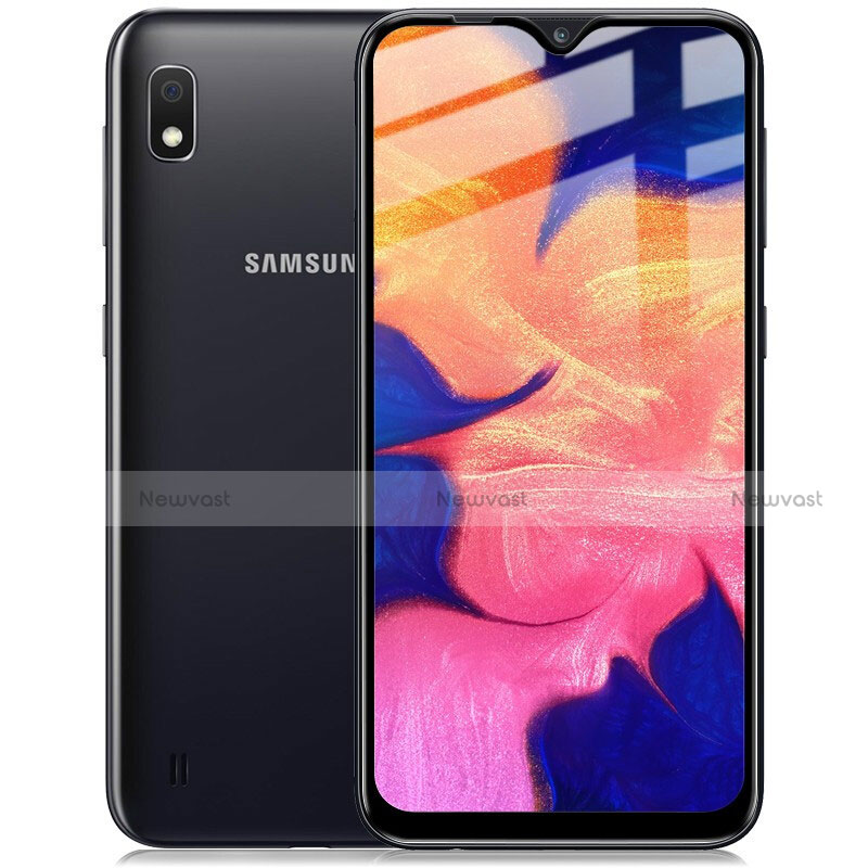 Ultra Clear Full Screen Protector Tempered Glass for Samsung Galaxy A10 Black