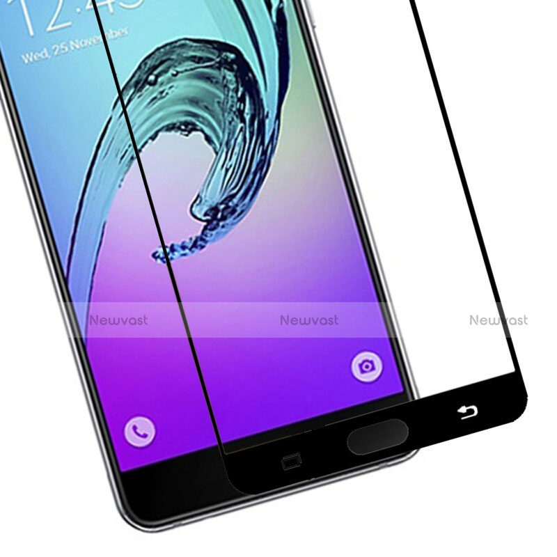 Ultra Clear Full Screen Protector Tempered Glass for Samsung Galaxy A3 (2016) SM-A310F Black