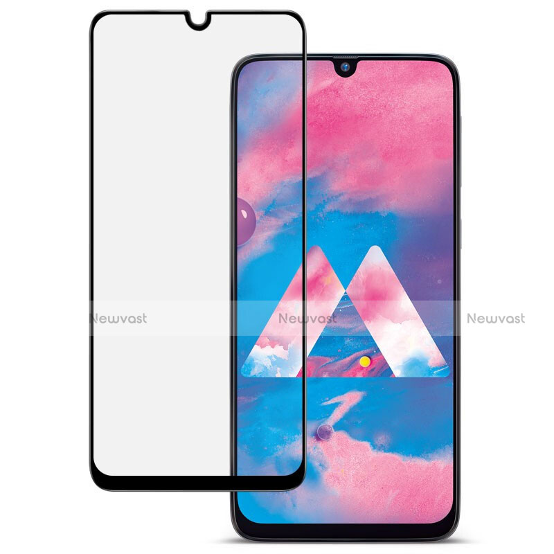 Ultra Clear Full Screen Protector Tempered Glass for Samsung Galaxy A30S Black
