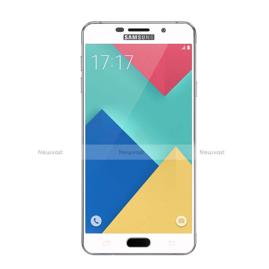 Ultra Clear Full Screen Protector Tempered Glass for Samsung Galaxy A9 (2016) A9000 White