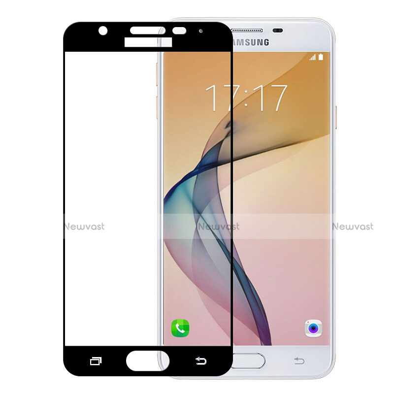 Ultra Clear Full Screen Protector Tempered Glass for Samsung Galaxy J5 Prime G570F Black