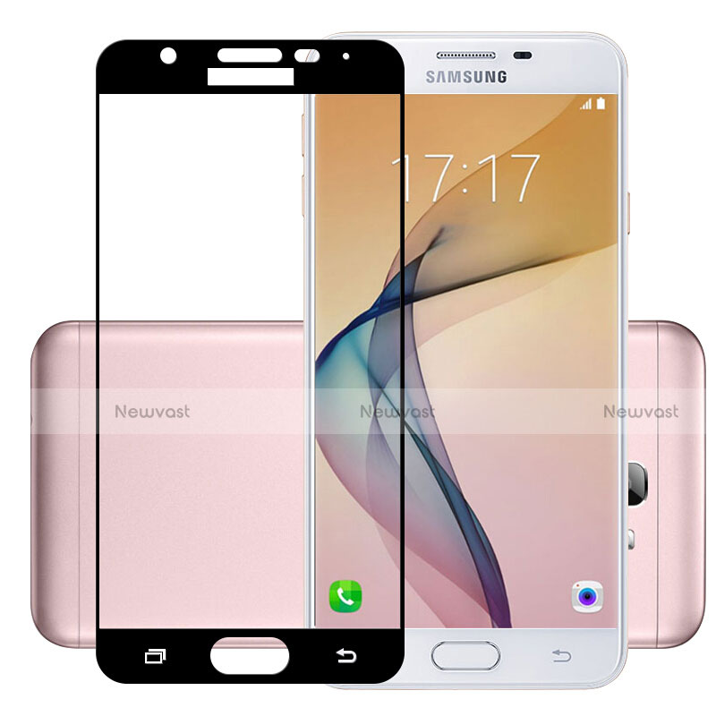 Ultra Clear Full Screen Protector Tempered Glass for Samsung Galaxy J5 Prime G570F Black