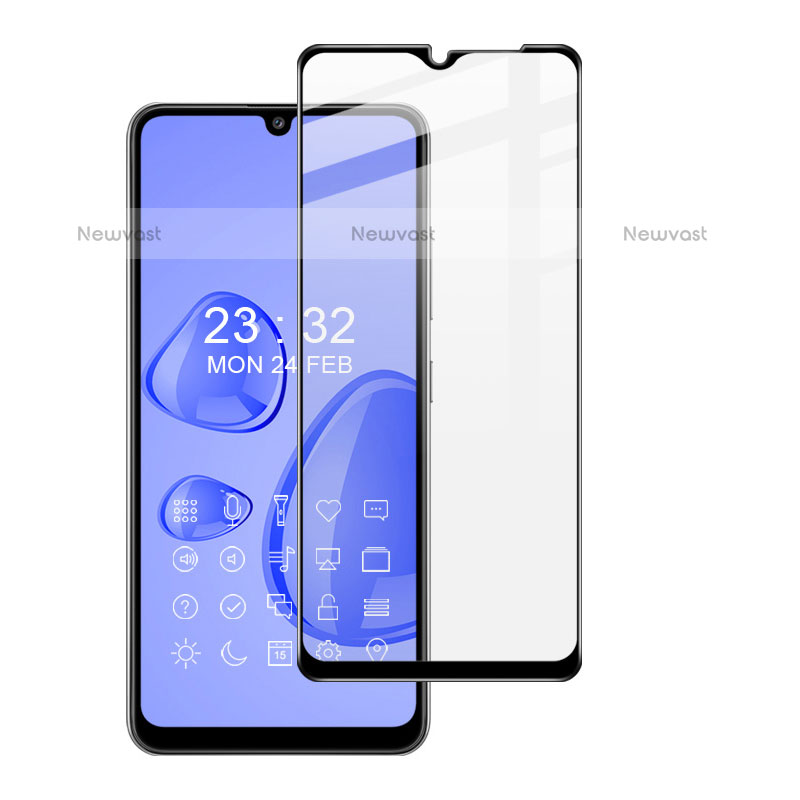 Ultra Clear Full Screen Protector Tempered Glass for Samsung Galaxy M30 Black