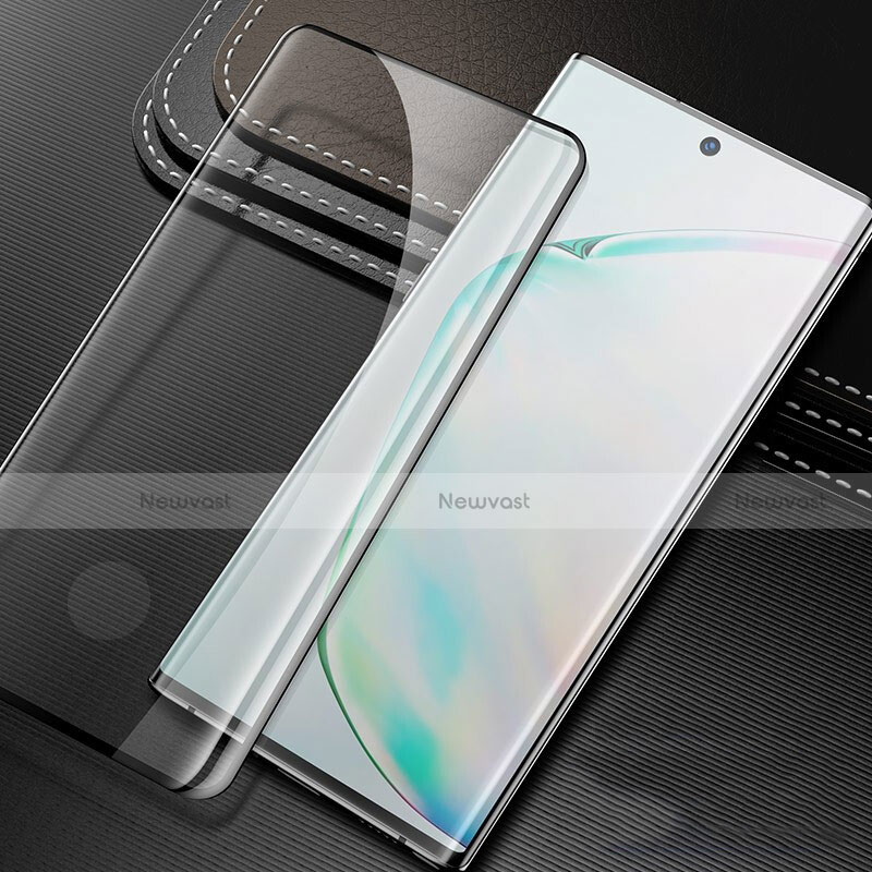 Ultra Clear Full Screen Protector Tempered Glass for Samsung Galaxy Note 10 5G Black