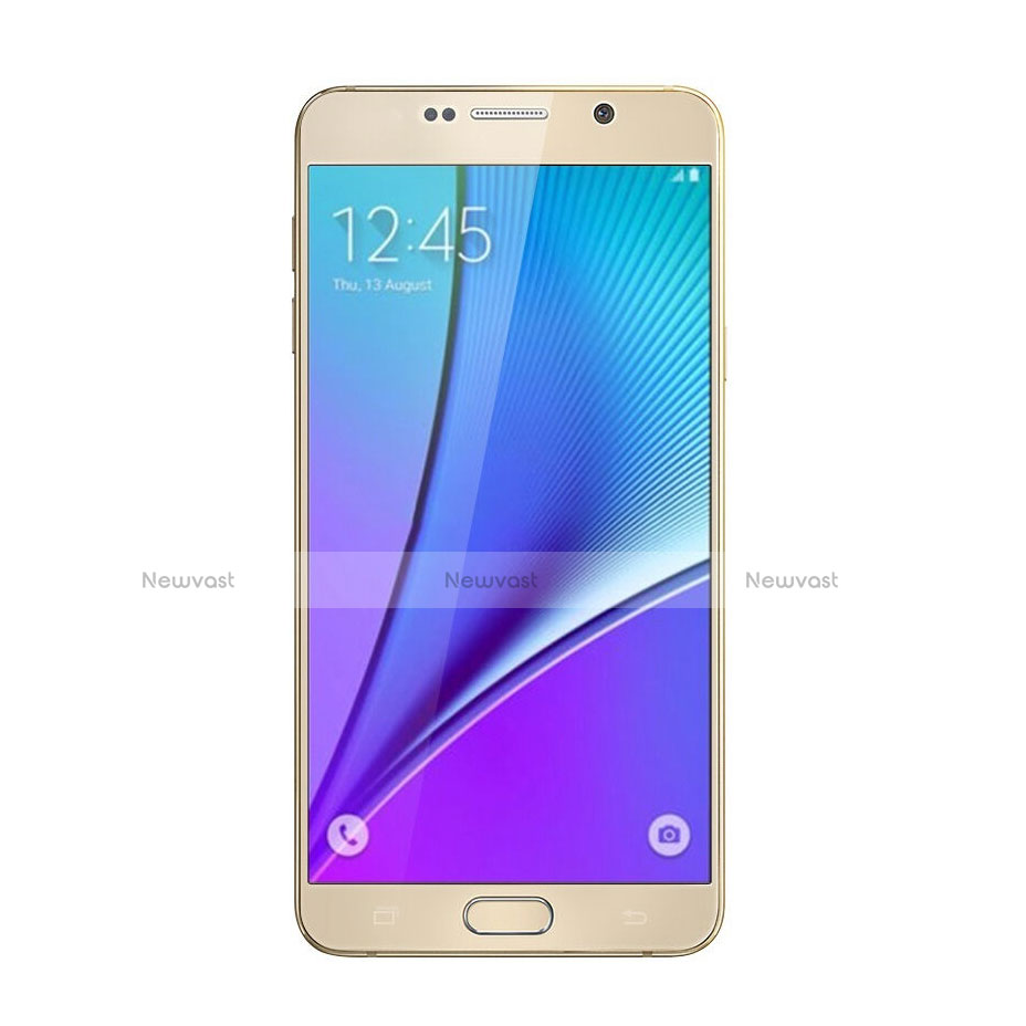 Ultra Clear Full Screen Protector Tempered Glass for Samsung Galaxy Note 5 N9200 N920 N920F Gold