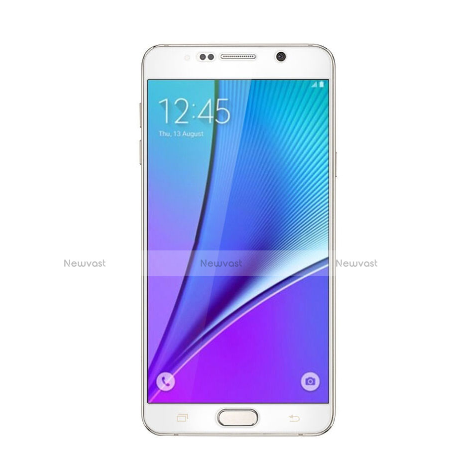 Ultra Clear Full Screen Protector Tempered Glass for Samsung Galaxy Note 5 N9200 N920 N920F White