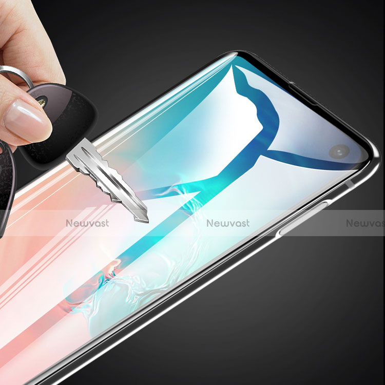 Ultra Clear Full Screen Protector Tempered Glass for Samsung Galaxy S10e Black