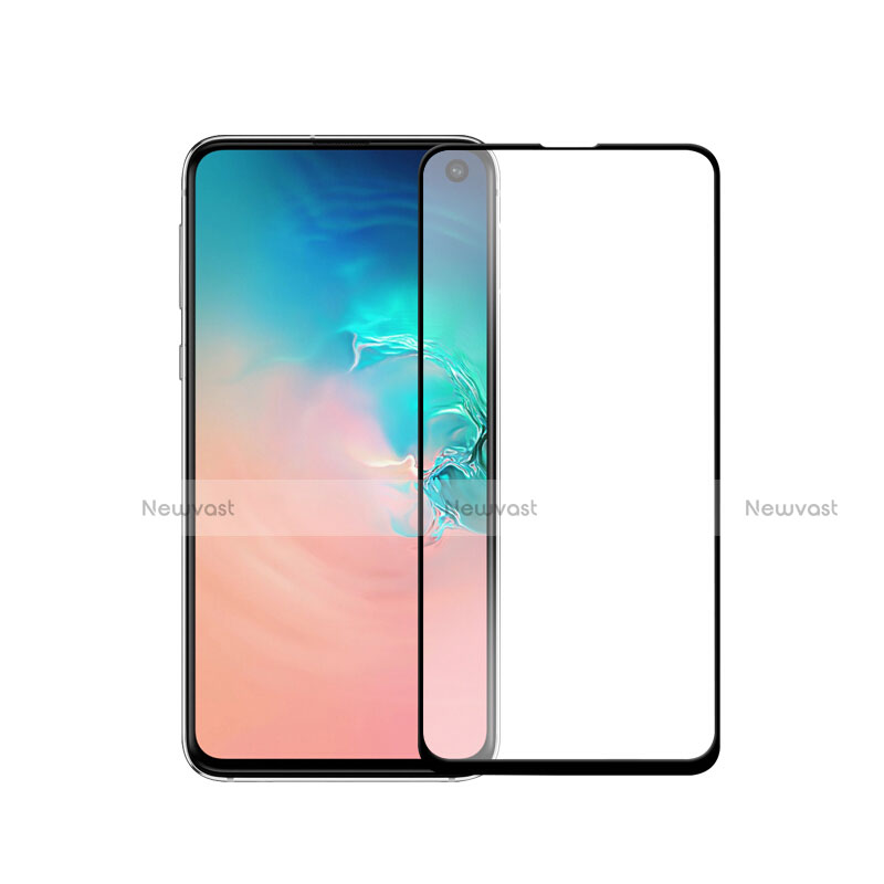 Ultra Clear Full Screen Protector Tempered Glass for Samsung Galaxy S10e Black