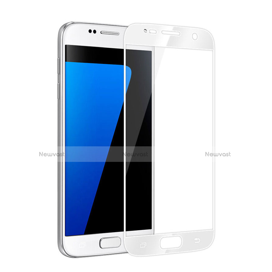 Ultra Clear Full Screen Protector Tempered Glass for Samsung Galaxy S6 Duos SM-G920F G9200 White