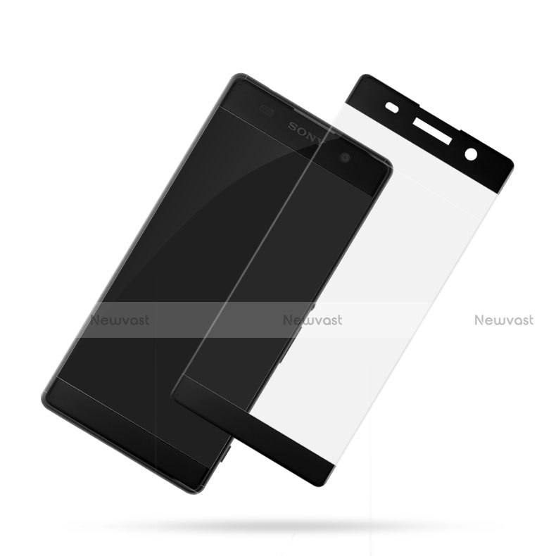 Ultra Clear Full Screen Protector Tempered Glass for Sony Xperia XA F3111 (2016) Black