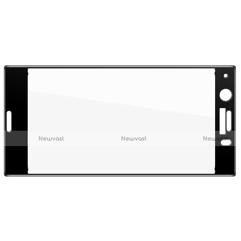 Ultra Clear Full Screen Protector Tempered Glass for Sony Xperia XZ1 Compact Black