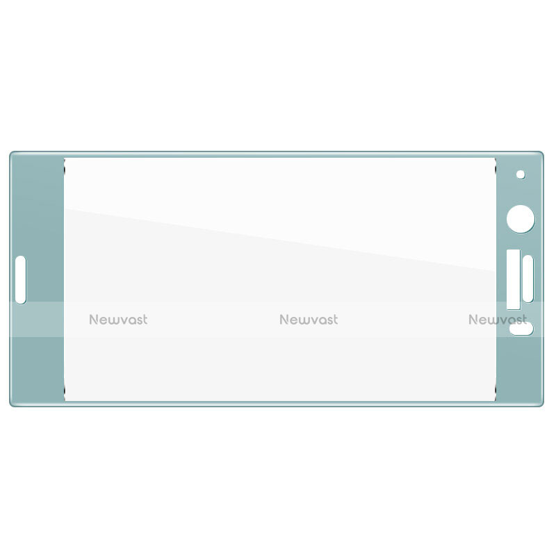 Ultra Clear Full Screen Protector Tempered Glass for Sony Xperia XZ1 Compact Blue