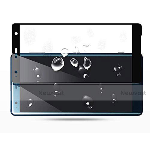 Ultra Clear Full Screen Protector Tempered Glass for Sony Xperia XZ2 Black