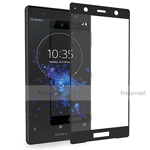 Ultra Clear Full Screen Protector Tempered Glass for Sony Xperia XZ2 Premium Black