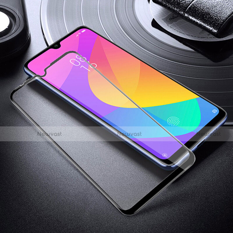 Ultra Clear Full Screen Protector Tempered Glass for Xiaomi CC9e Black