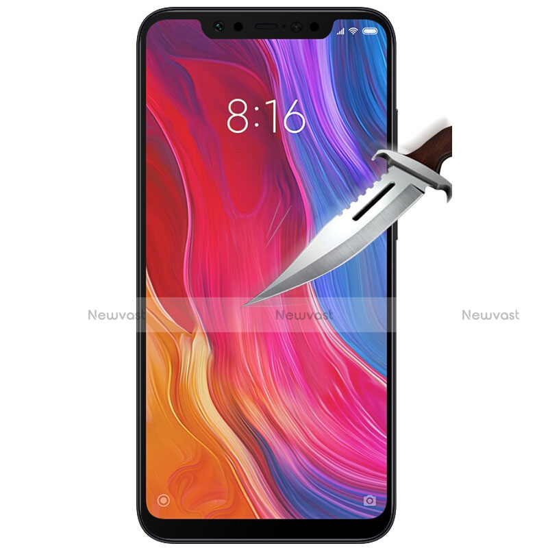 Ultra Clear Full Screen Protector Tempered Glass for Xiaomi Mi 8 Pro Global Version Black