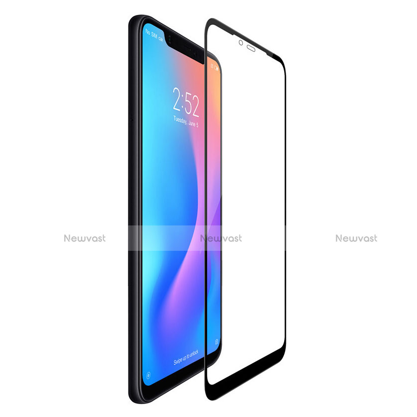 Ultra Clear Full Screen Protector Tempered Glass for Xiaomi Mi 8 Screen Fingerprint Edition Black