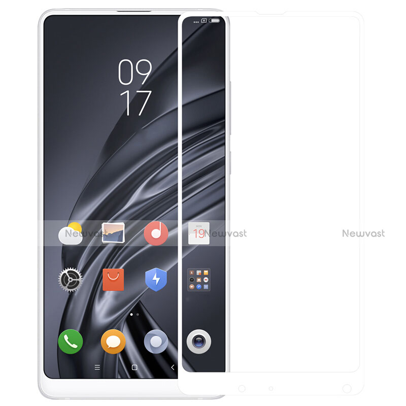Ultra Clear Full Screen Protector Tempered Glass for Xiaomi Mi Mix 2S White