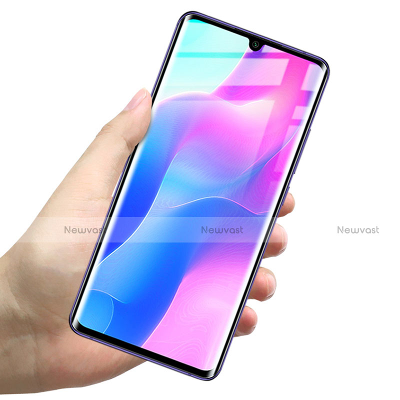 Ultra Clear Full Screen Protector Tempered Glass for Xiaomi Mi Note 10 Lite Black