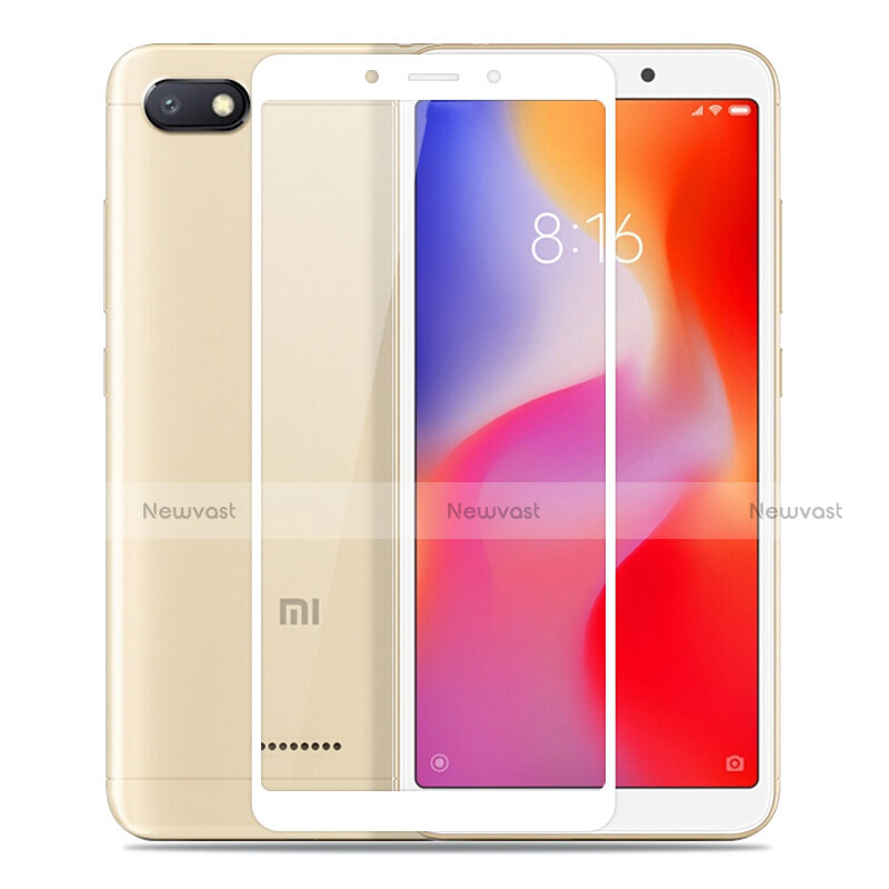 Ultra Clear Full Screen Protector Tempered Glass for Xiaomi Redmi 6A White