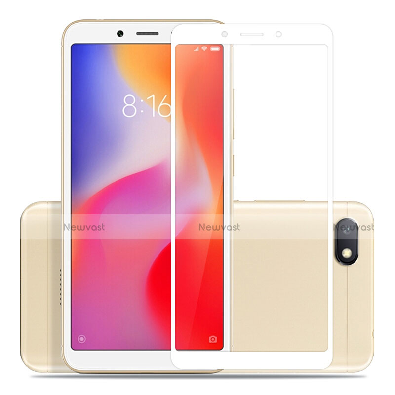 Ultra Clear Full Screen Protector Tempered Glass for Xiaomi Redmi 6A White