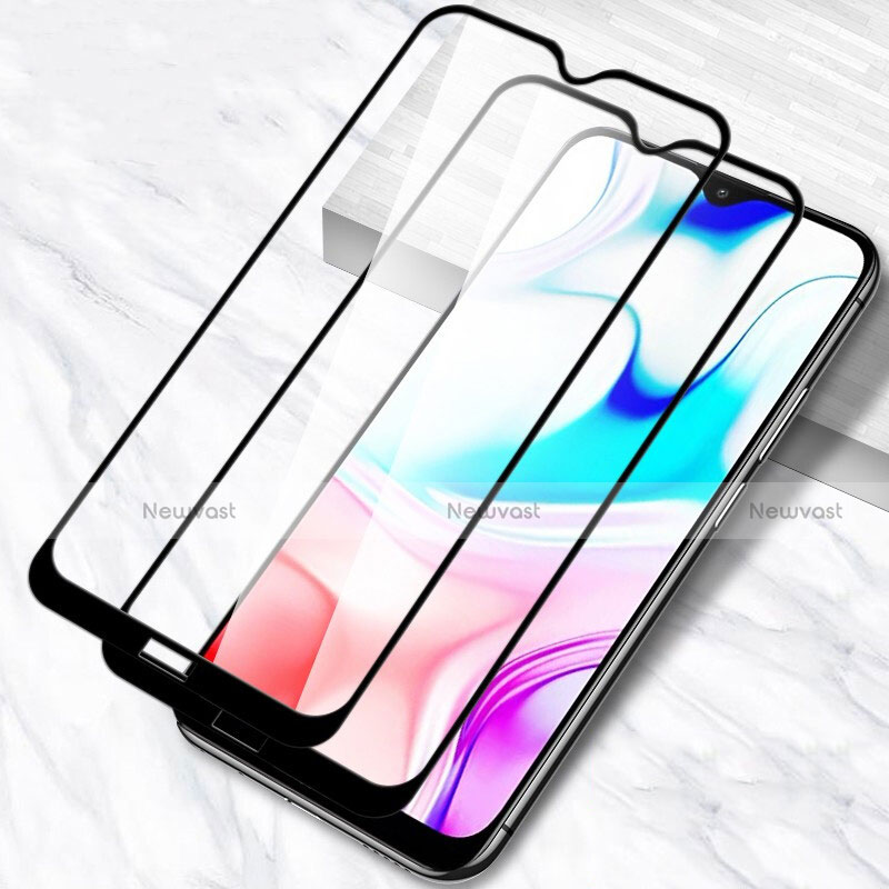 Ultra Clear Full Screen Protector Tempered Glass for Xiaomi Redmi 8A Black