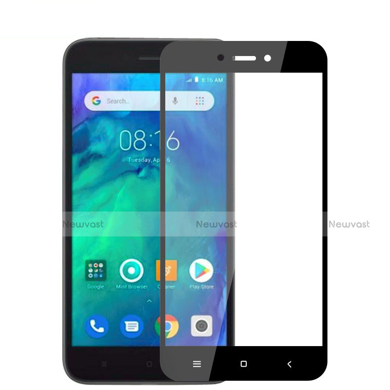 Ultra Clear Full Screen Protector Tempered Glass for Xiaomi Redmi Go Black