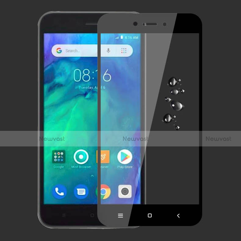 Ultra Clear Full Screen Protector Tempered Glass for Xiaomi Redmi Go Black