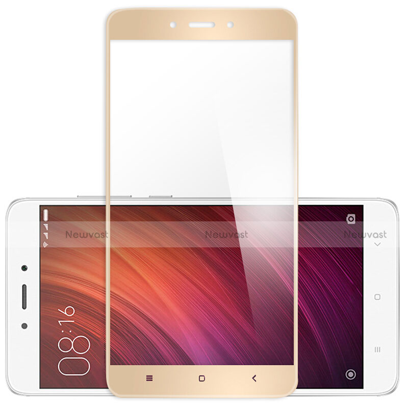 Ultra Clear Full Screen Protector Tempered Glass for Xiaomi Redmi Note 4 Gold
