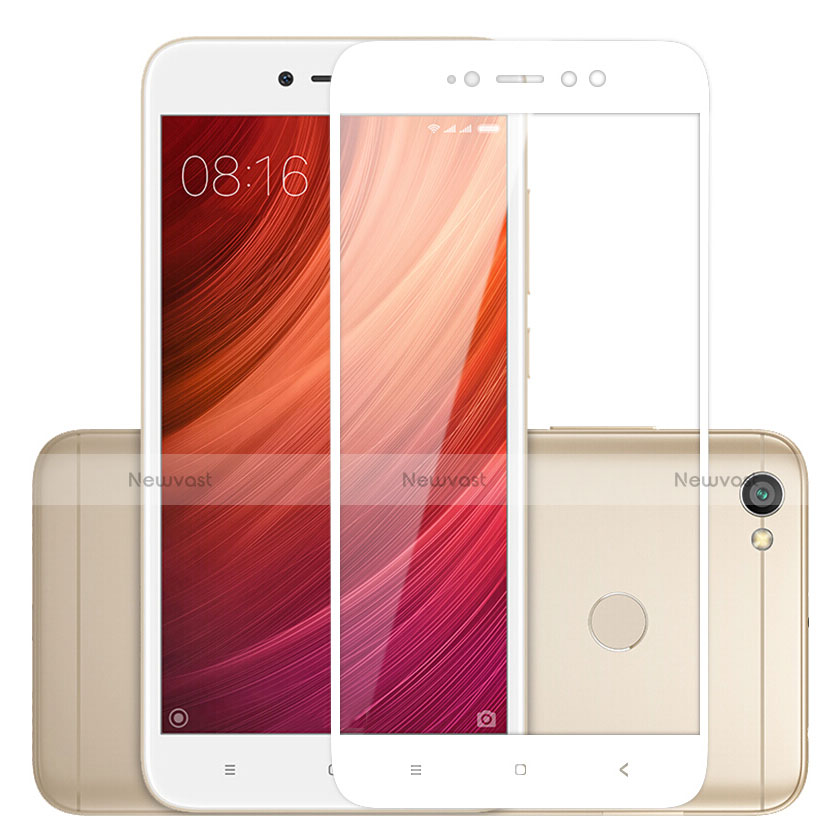 Ultra Clear Full Screen Protector Tempered Glass for Xiaomi Redmi Note 5A High Edition White