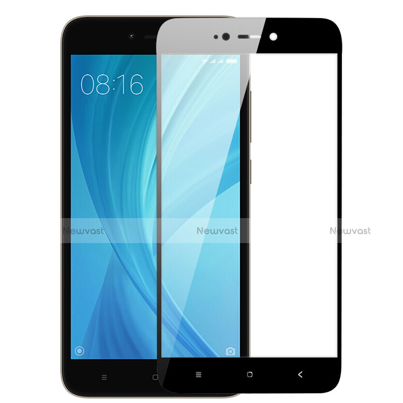 Ultra Clear Full Screen Protector Tempered Glass for Xiaomi Redmi Note 5A Standard Edition Black