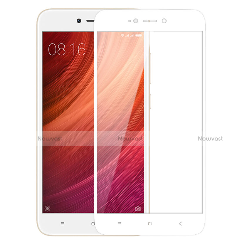 Ultra Clear Full Screen Protector Tempered Glass for Xiaomi Redmi Note 5A Standard Edition White