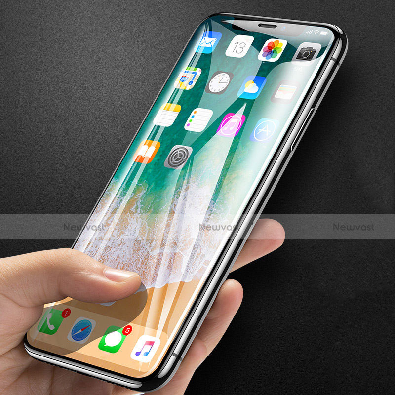 Ultra Clear Full Screen Protector Tempered Glass P05 for Apple iPhone Xs Black