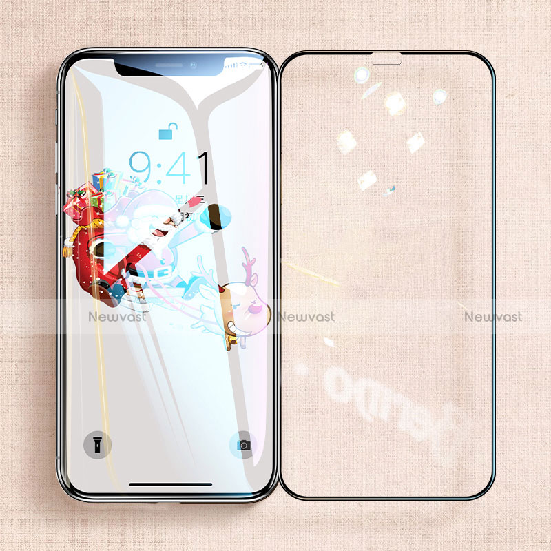 Ultra Clear Full Screen Protector Tempered Glass P08 for Apple iPhone Xs Max Black