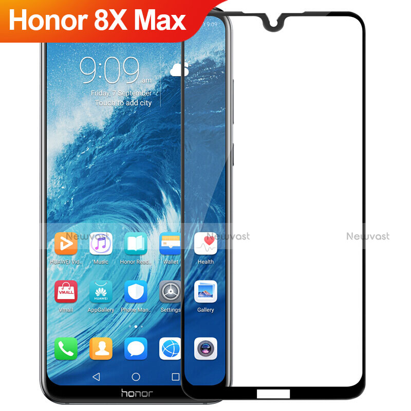 Ultra Clear Full Screen Protector Tempered Glass R02 for Huawei Honor 8X Max Black