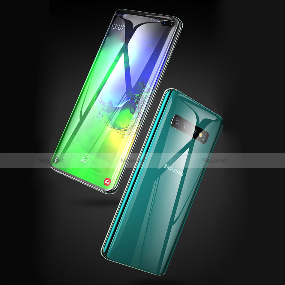 Ultra Clear Screen Protector Front and Back Film F01 for Samsung Galaxy S10 Plus Clear